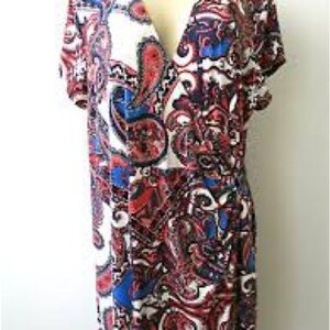 George Multicolor Paisley Dress